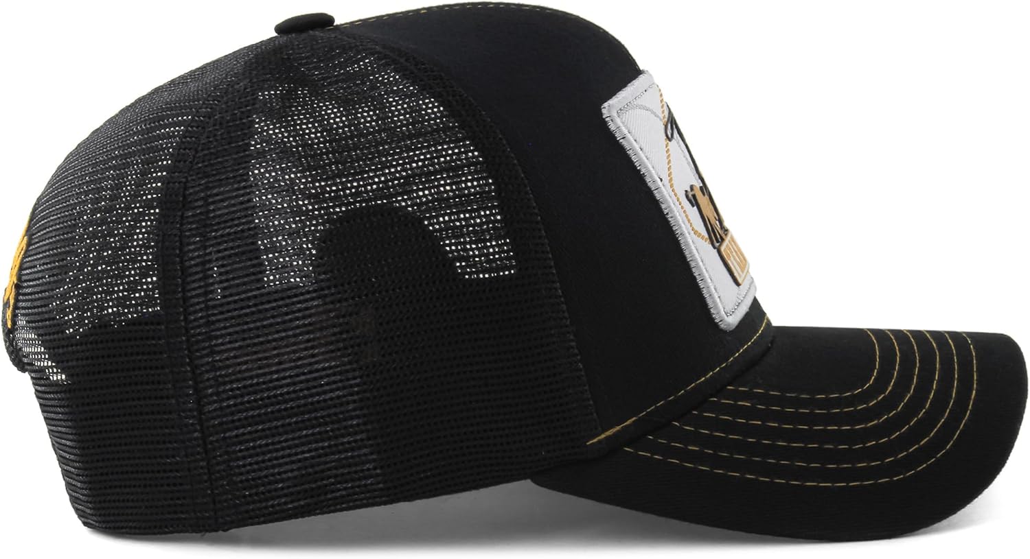 Sacudido's Western Rodeo Cap | Team Roping, Team Penning & Ranch Sorting | 6 Panel High Crown Cowboy | Adjustable Men Women (US, Alpha, One Size, Medium, Roping)