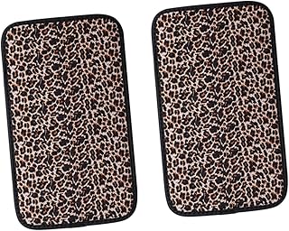 VICASKY 8 Peças Tapete De Apoio De Braço Capa De Apoio De Braço Carros Acessórios Para Console Central De Carro Protetor Capa De Console De Carro Acessórios De Carro Apoio De Braço