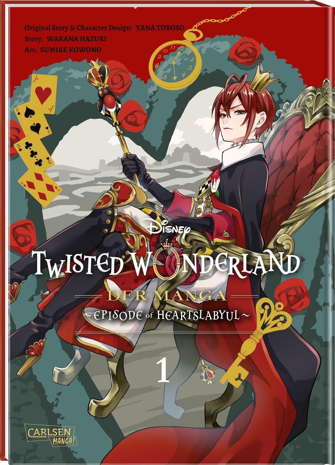 Twisted Wonderland: Der Manga 1: Episode of Heartslabyul | Magischer Fantasy-Manga inspiriert von den Disney-Bösewichten
