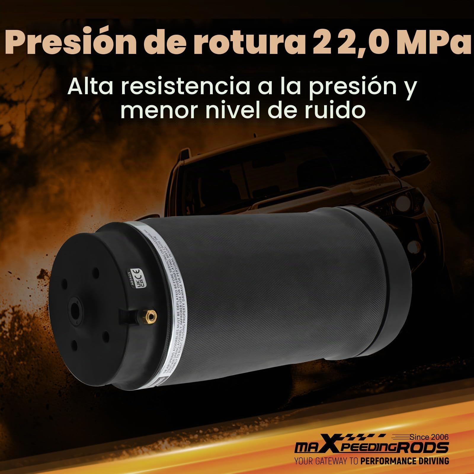 maXpeedingrods 2x Trasero Suspensión Neumática Bolsa De Aire para Mercedes R W251 V251 2006-20