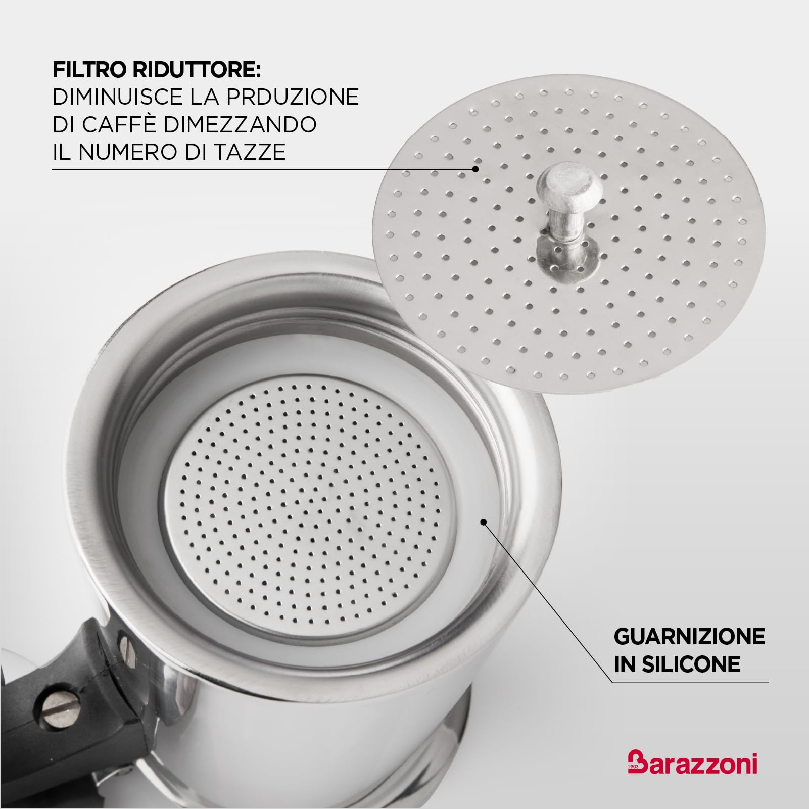 Amazon｜Barazzoni(バラゾーニ) IH/直火 エスプレッソメーカー