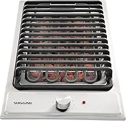 COOKTOP ELÉTRICO INOX BARBECUE GRELHA FERRO FUNDIDO CK0002IX