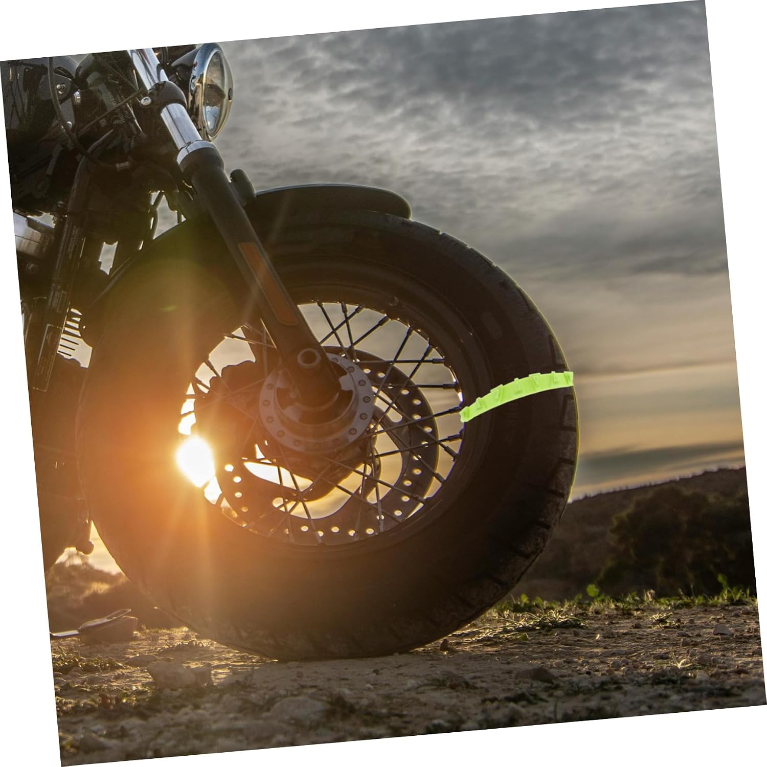 5pcs Motorcycle Snow Tire Anti Skid Straps for Ice Use