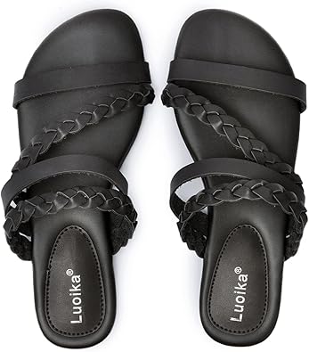 wide width slide sandals
