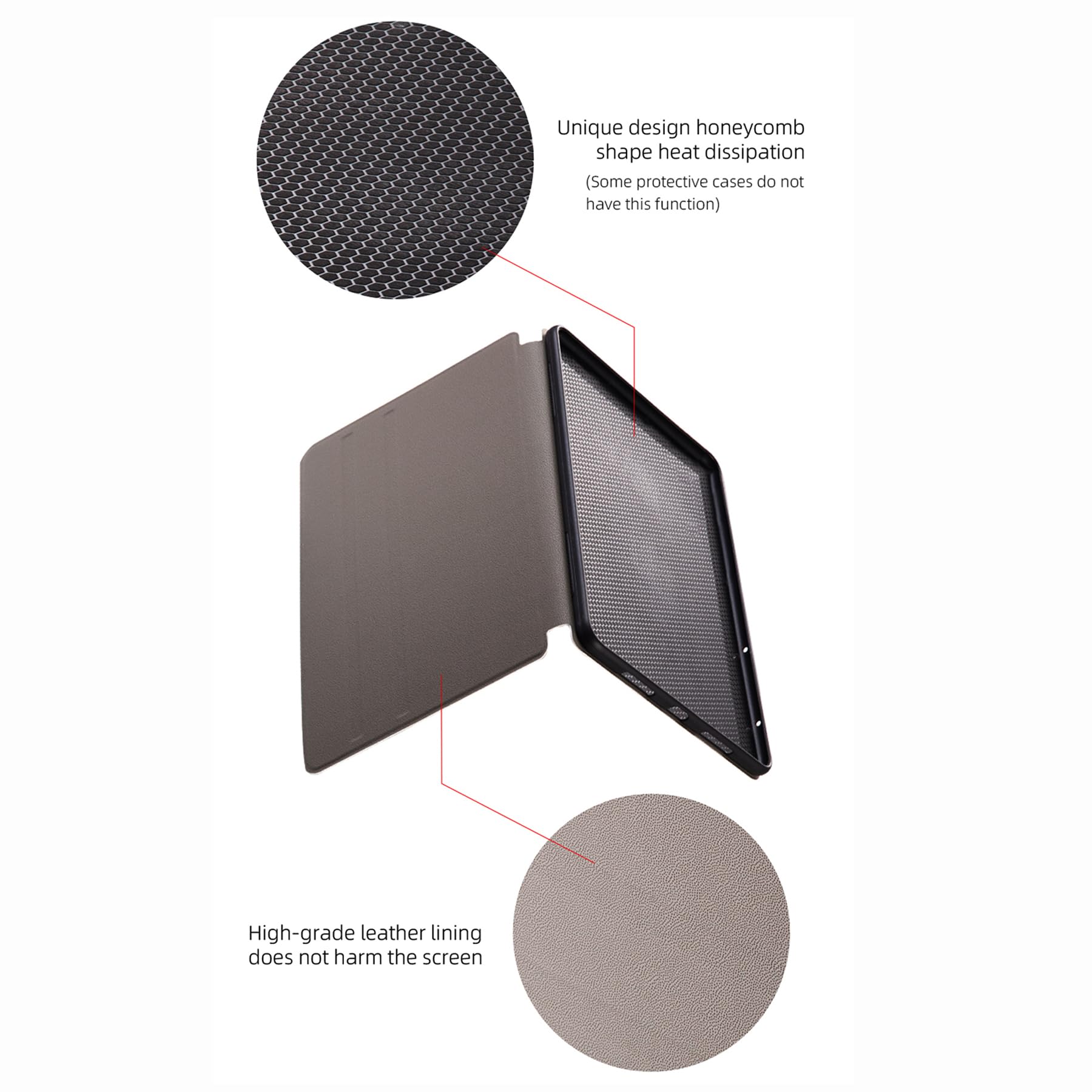 Générique DayQiQiPu Case For Xiaomi Redmi Pad (22081283G) 10.61 Inch