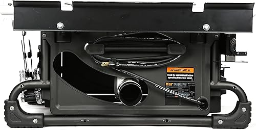 Miniatura 11 de WEN TT1015 - Sierra de mesa industrial de 15 amperios y 2 HP de 10 pulgadas, color negro