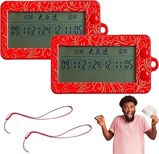 AI Algorithm Probability Double Lottery Picker,AI Picker, Lottery Selector, AI Picker Lottery Selector, Lottery Selector for All Lotteries & Lottos (2 Pcs)