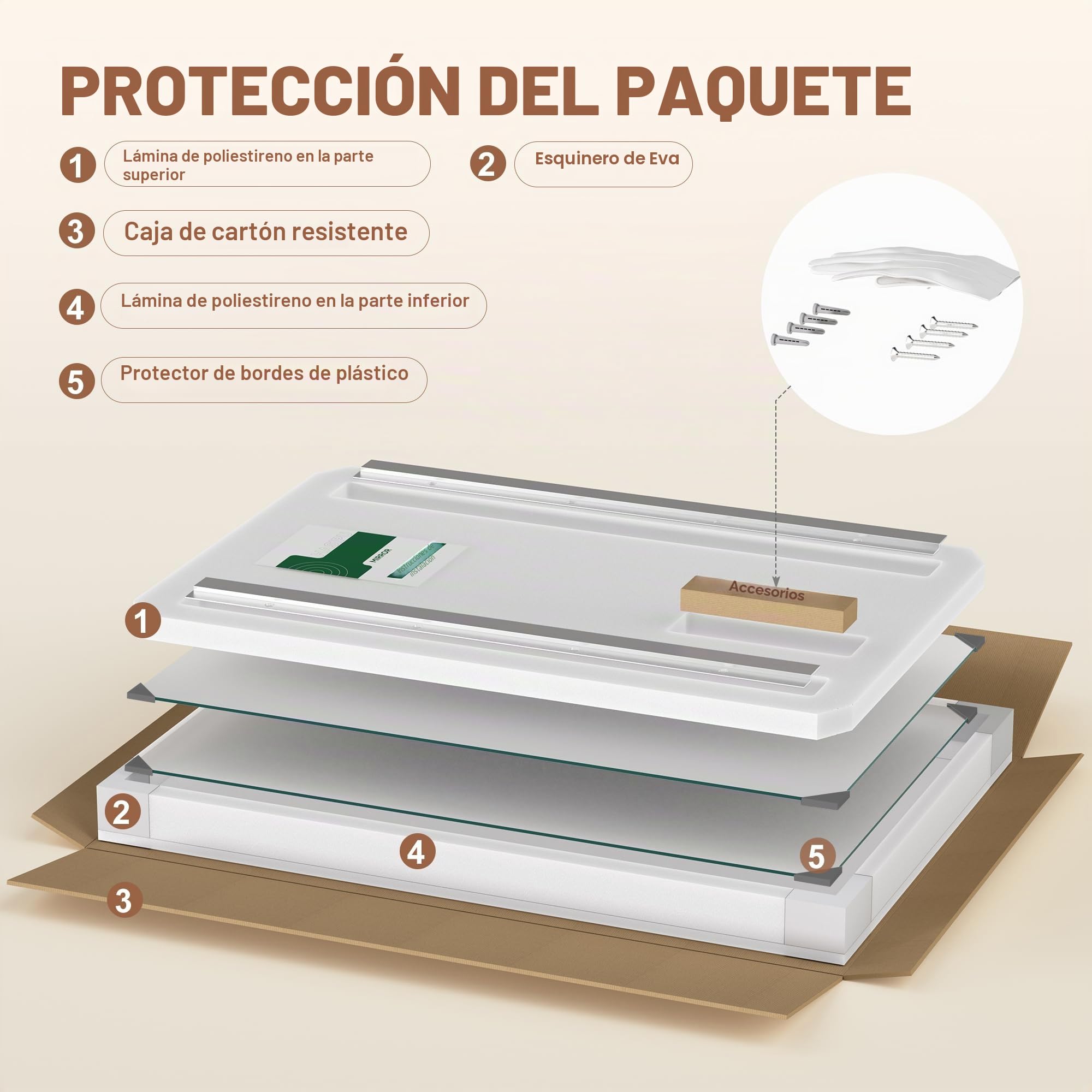 Hasipu Espejo de Cuerpo Completo para Gimnasio en Casa 240x100cm, Pack de 2 Espejos Desmontables de Yoga, Entrenamiento Fitness Espejo, Montaje en Pared