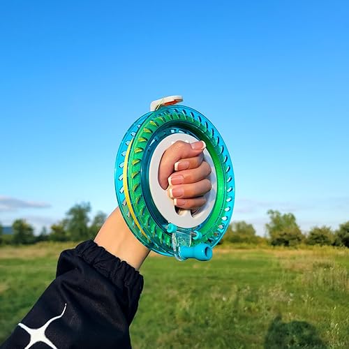 Miniatura 3 de Simxkai Carrete de cuerda de cometa, carrete de cuerda, enrollador de línea, viene con cerradura