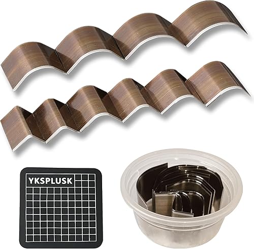 Juego de 10 herramientas de punzón de cuero, herramienta de perforación de borde de esquina de cuero, cortador de borde de cuero, recortadores de