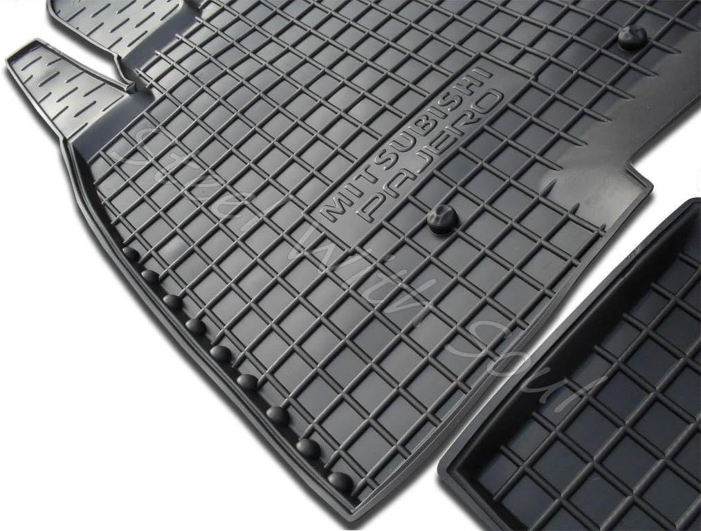 AV-G Fully Tailored Rubber/Set of 5 Car Floor Mats Carpet for Mitsubishi Montero (Pajero) 3rd gen 1999—2006