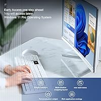 Vista 6 de Dell OptiPlex 7060 Windows 11 Pro Desktop Computer SFF,Intel 8th Gen i7-8700 Hexa Core,32GB DDR4 Ram New 1TB NVMe M.2 SSD,AX210 Built-in WIFI 6E &