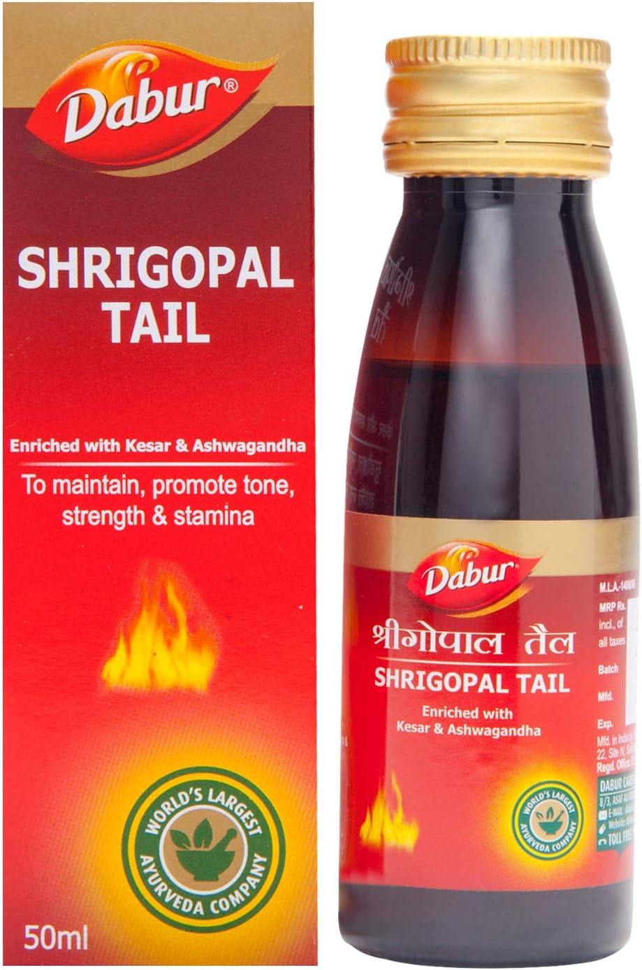 OxyLife Dabur Shrigopal Tail - 50 Ml