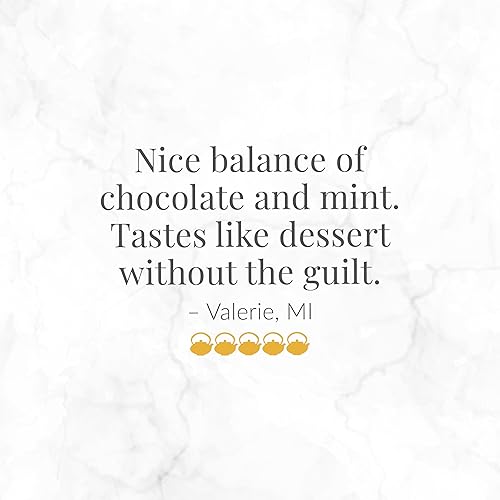 Miniatura 8 de The Republic of Tea, Cuppa Chocolate Tea - Té herbal con cocoa y coco, bajo en cafeína, gourmet, ideal como postre