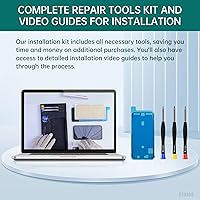 Vista 6 de Para iPhone 7 Reemplazo de pantalla blanca con botón de inicio 4.7 "Pantalla LCD táctil 3D digitalizador Asamblea completa con cámara frontal