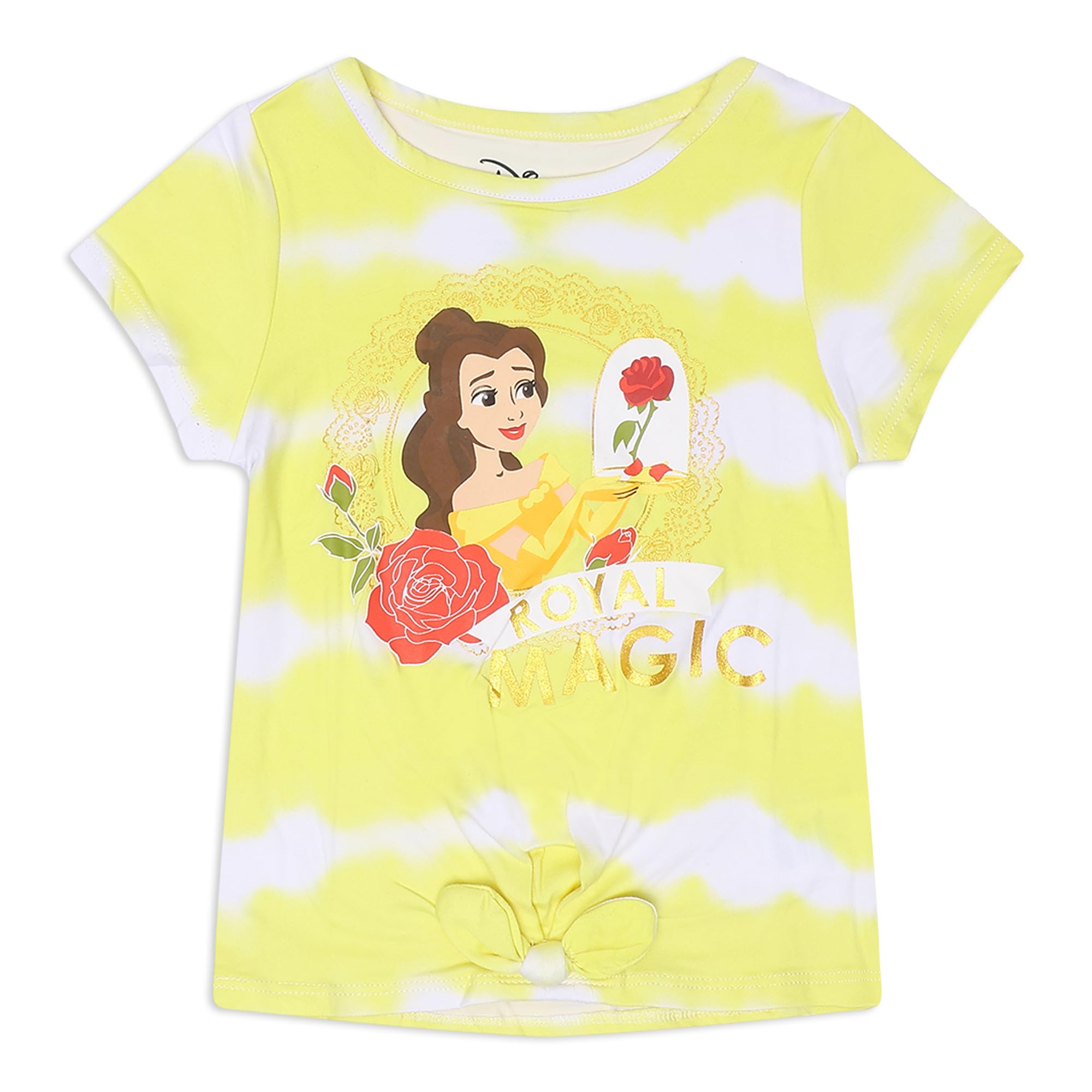 Disney T-shirt a maniche corte per bambine con principesse Minnie Mouse Lilo e Stitch per feste di compleanno
