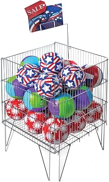 Azar 300704 Large Wire Dump Bin, Chrome