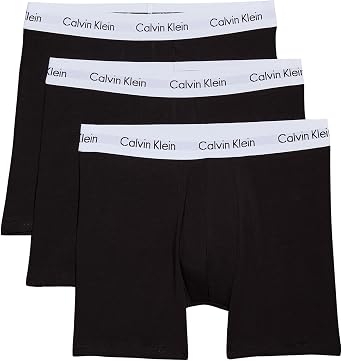 Calvin Klein Herren 3er Pack Boxershorts Briefs mit Logobund