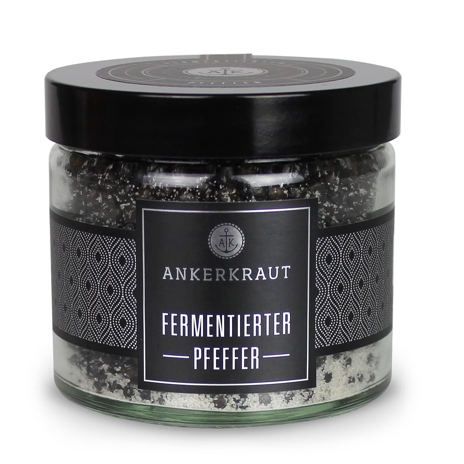 Ankerkraut Fermented Pepper 150g in Jar - Gourmet Black Pepper Premium Quality for Meat Salad & Sauces