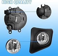 Vista 8 de Luces antiniebla para parachoques de conducción para Toyota Tundra 2014-2021 con bombillas halógenas H11 12V 55W e interruptor y kit de cableado