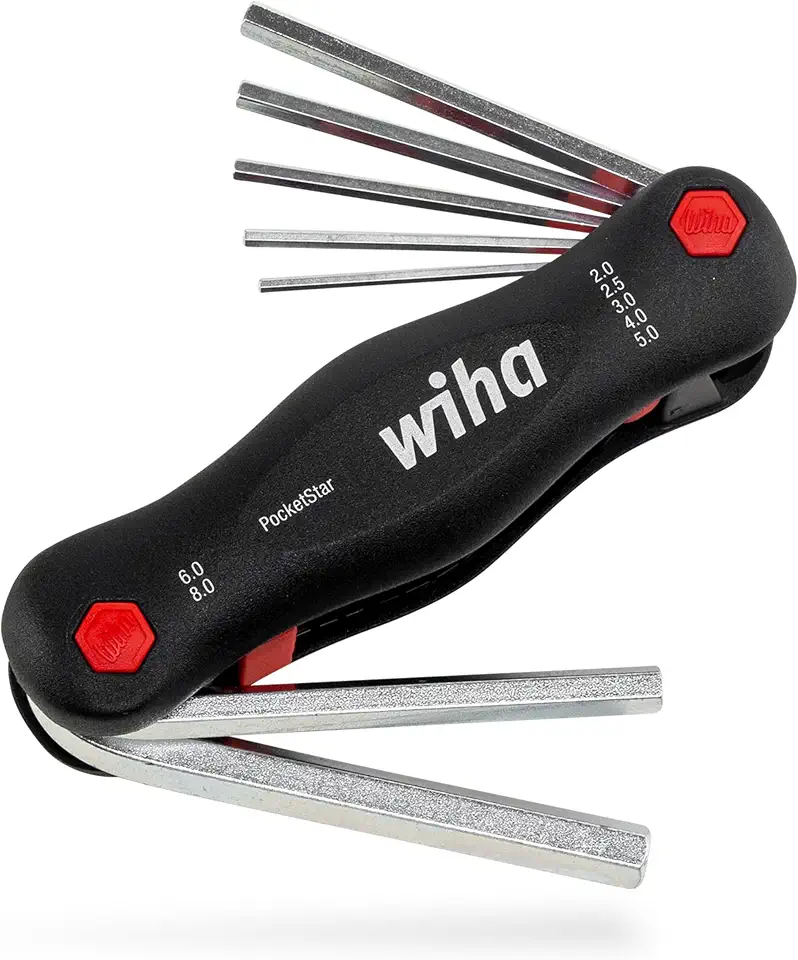 WIHA PocketStar Fold Out Multitool 7pc Metric (Hex)