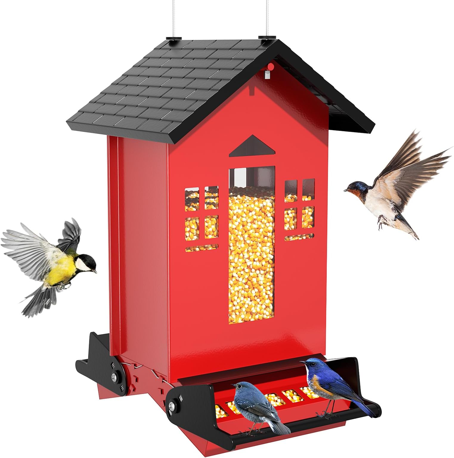 Amazon.com : Woodlink Steel Hanging Mount Backyard Farmhouse Squirrel