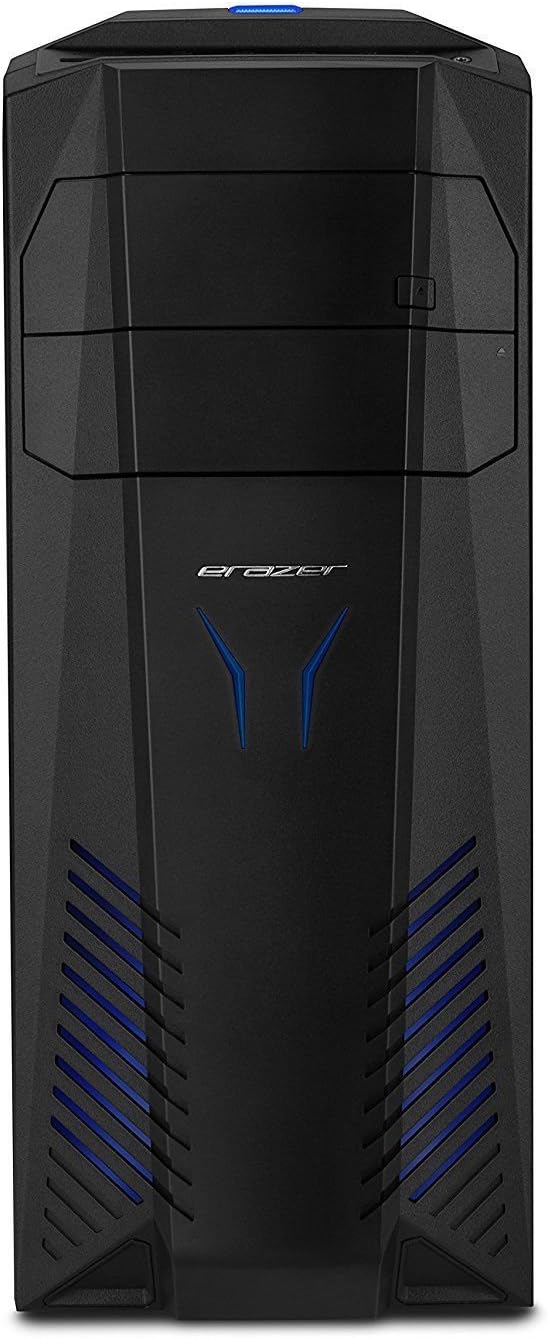 MEDION Erazer X5361 G Gaming Desktop PC (Intel Core i5-7400 Processor, Windows 10, Nvidia Geforce GTX 1070 Graphics, 16 GB Memory, 2 TB HDD, 6 Channel Audio, 12 Months Warranty)