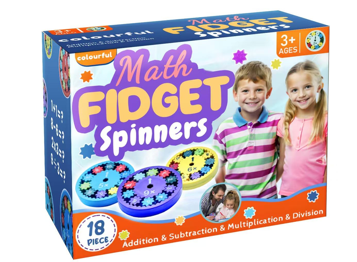 (Assembly Completed) 8PCS Action Figure Set Already Assembled, 3D Printed Action Figure, Orange White Yellow Blue Red（8 Colors）