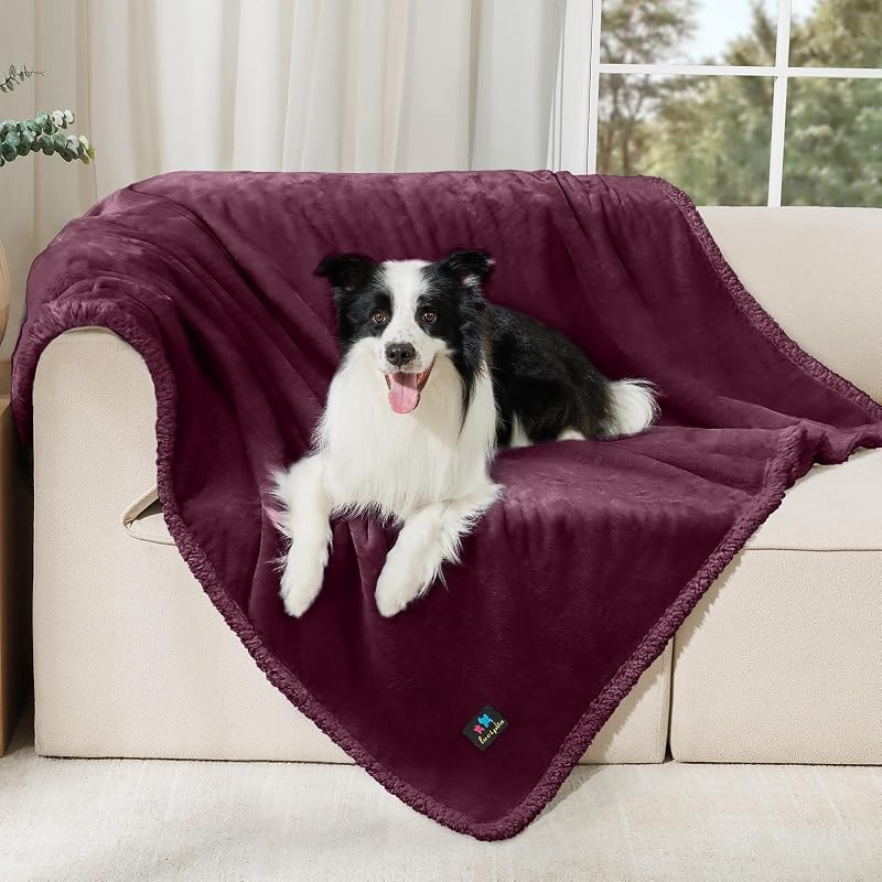 Manta Impermeável para Cães Grandes Luciphia, Reversível com Sherpa – TZ-RT-888