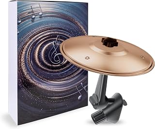 Car Cymbal Air Vent, Mini Car Drum Crash Cymbal for Car Vent, Gift For Drummers And Music Lovers, All Vehicle Types, Rose Gold