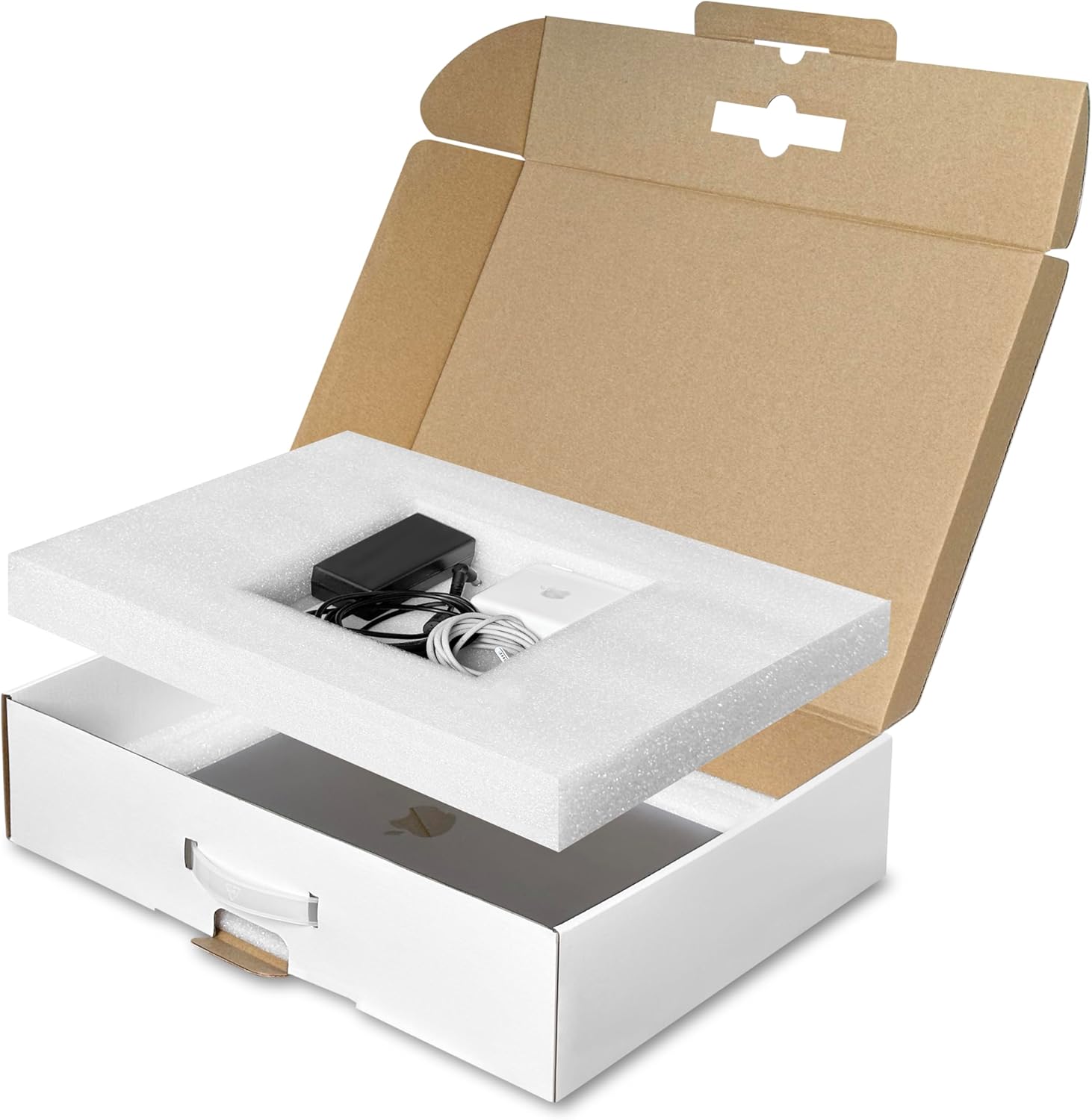 Laptop Shipping Box with Protection Foam,Cardboard monitor