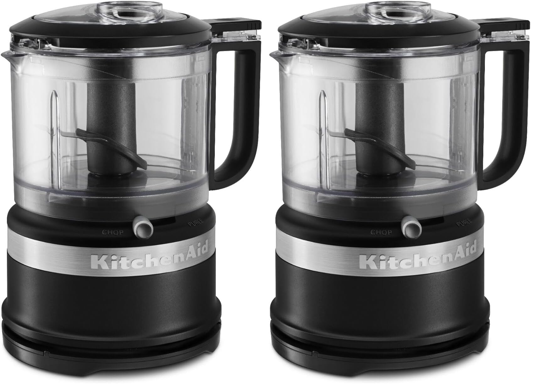 KitchenAid 3.5-Cup Food Chopper, medium, Matte Black (Pack of 2)