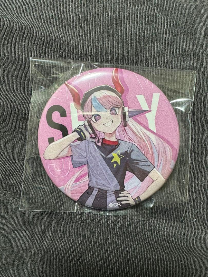 CR Sellyステッカー 缶バッジ Crazy Raccoon selly CR Sellyステッカー 缶バッジ Crazy Raccoon selly