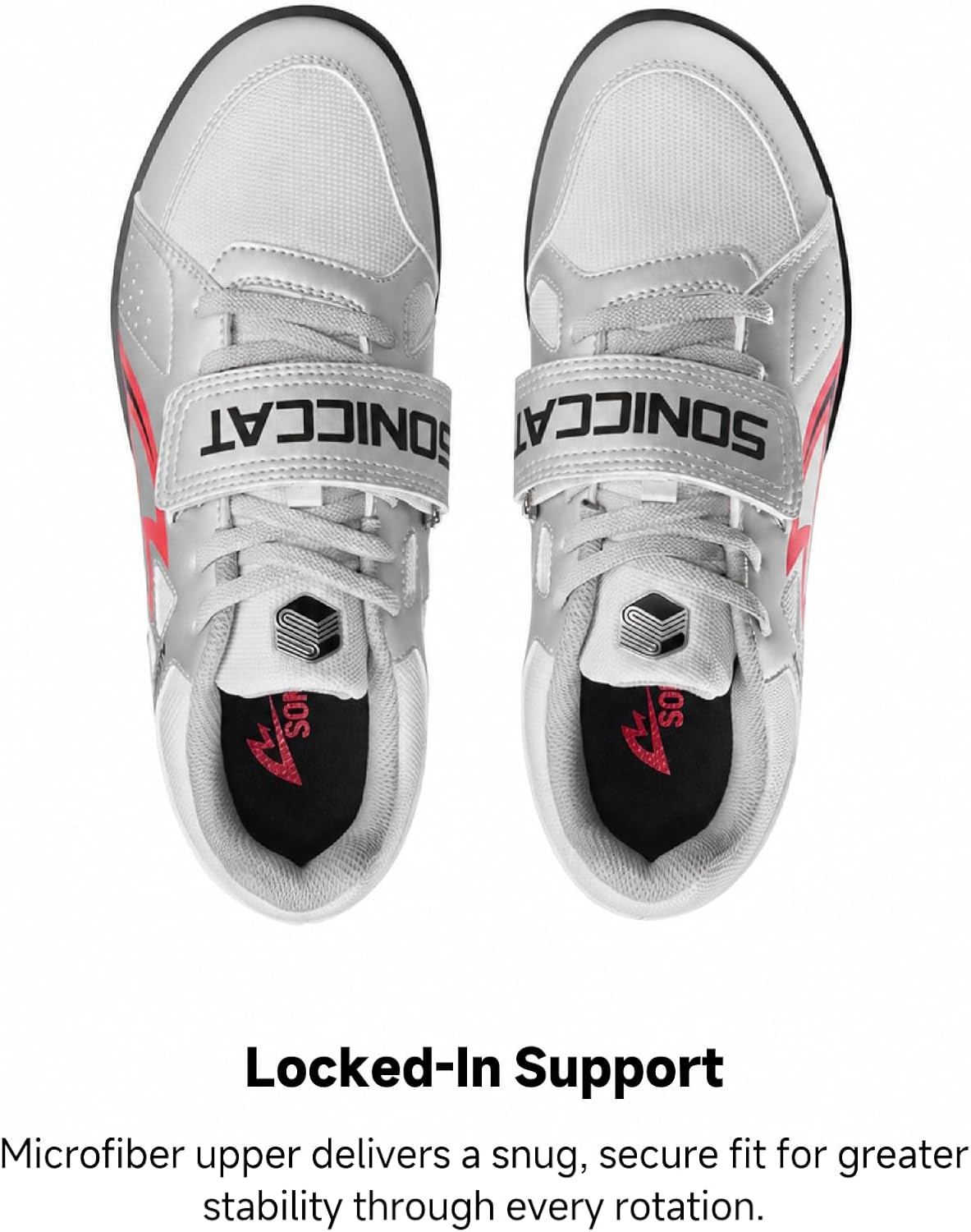 Throwing Shoes for Shot Put, Discus and Hammer Throw,Carbon Plate Track and Field Throwing Shoes with Rotational Rubber Outsole for Men Women Youth Athletes, Training and Competition