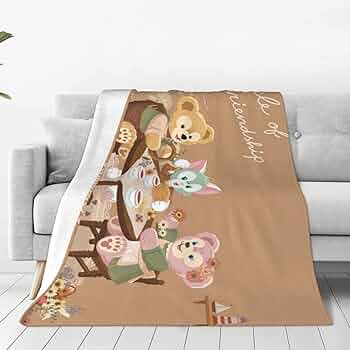 ダッフィー 毛布 約140cm x 約190cm 71eb4hlhKnL._UF350,350_QL50_.jpg