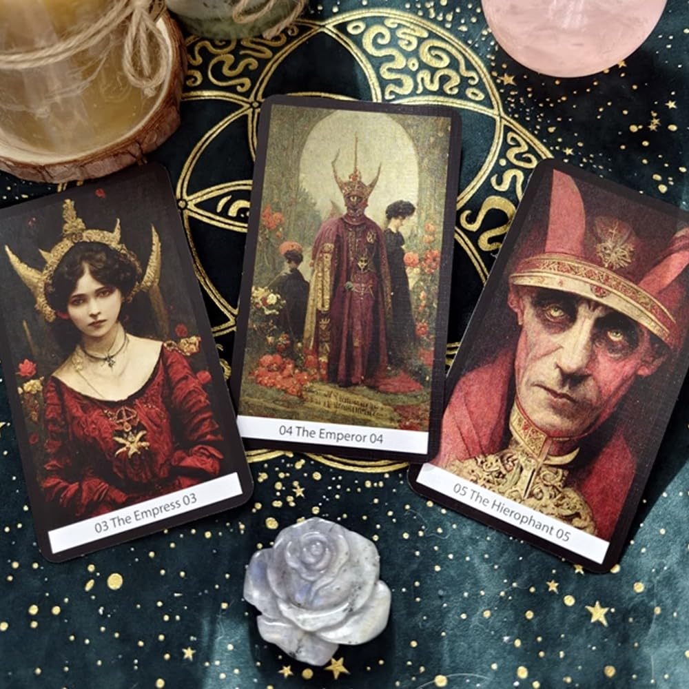 Amazon.com: Atesswy Soulless Tarot: A 78-Card Dark Intuition Deck