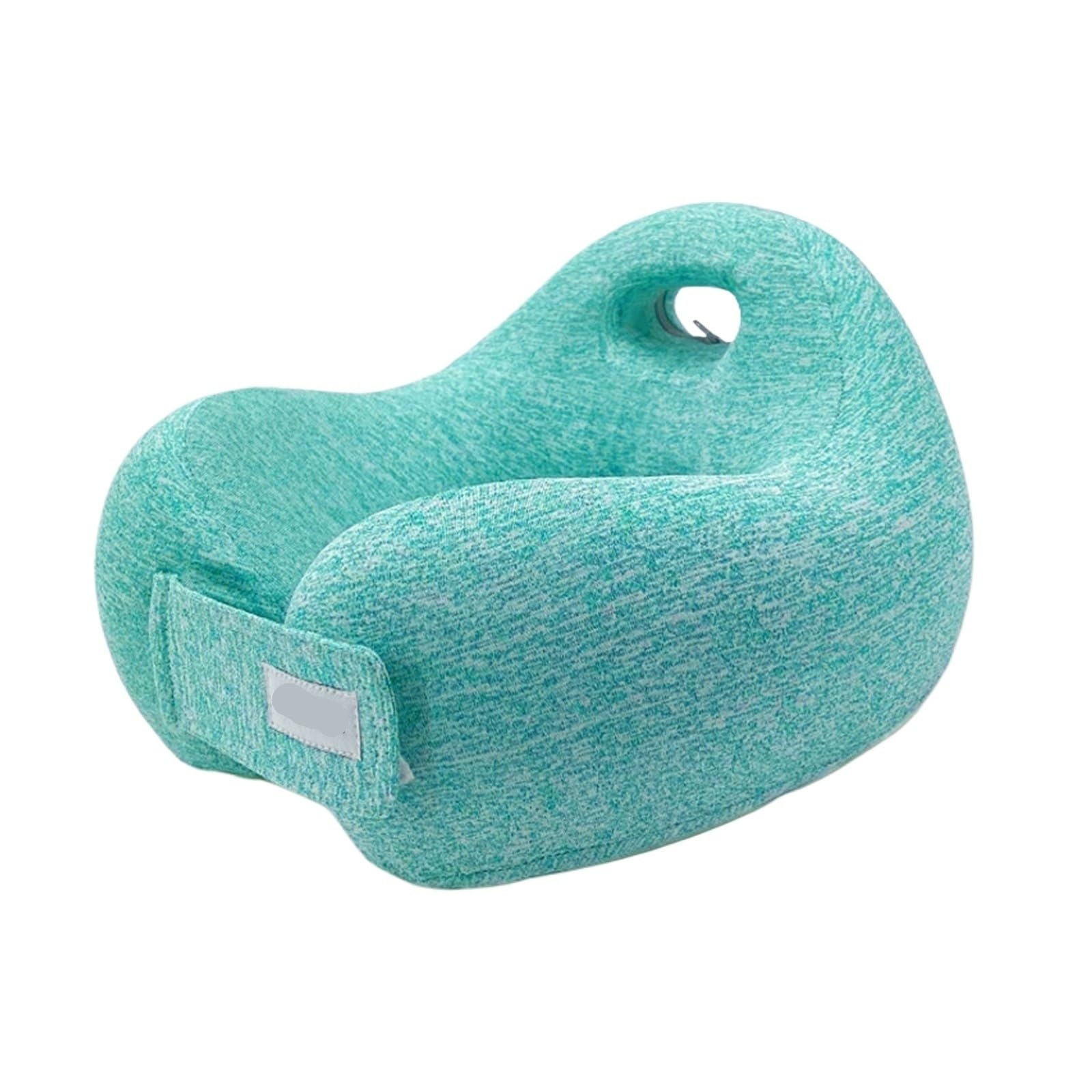 Memory Foam U-Shaped Travel Pillow Snail Style Portable