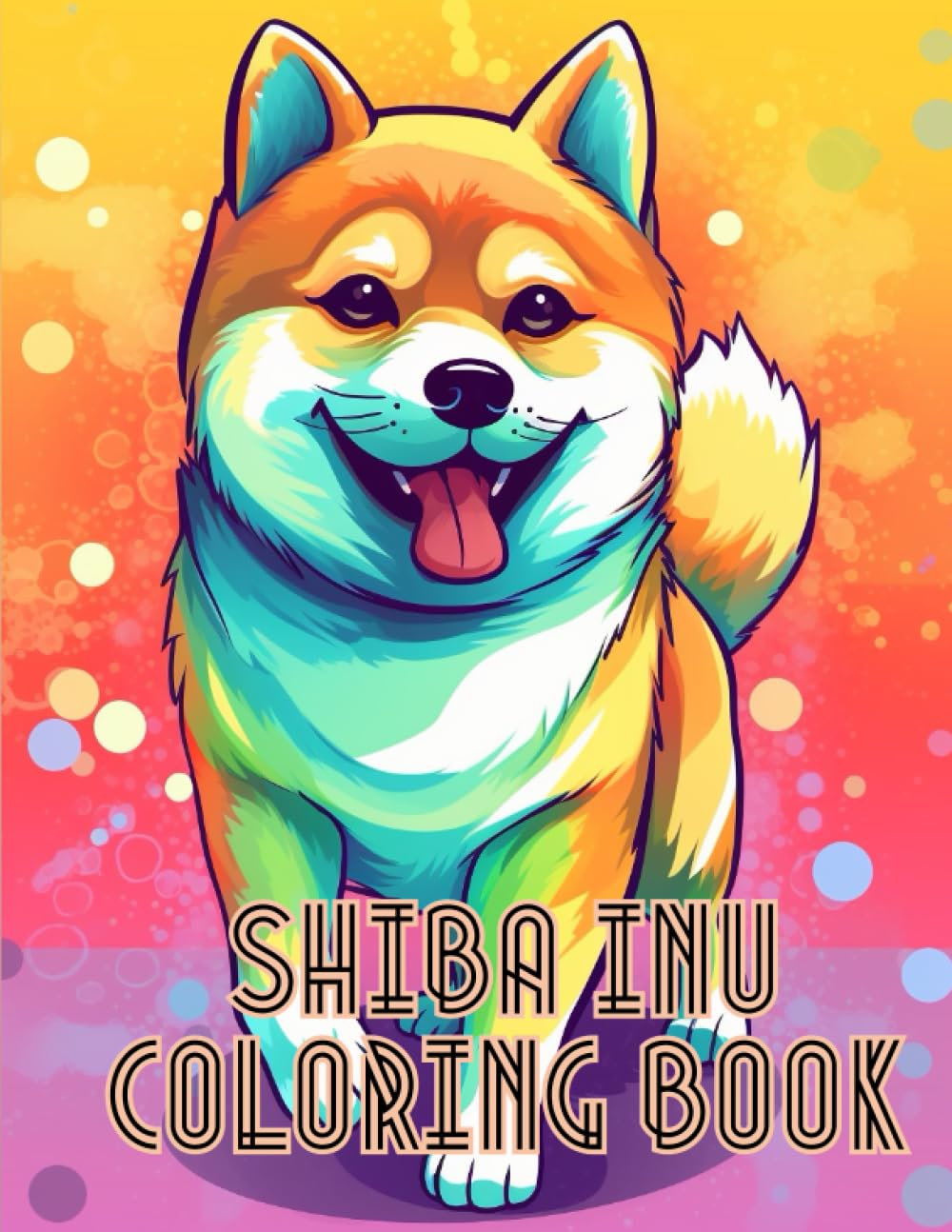 Shiba Inu Coloring Book: Adorable Charm of Shiba Inu Coloring Book, Great for Gifts