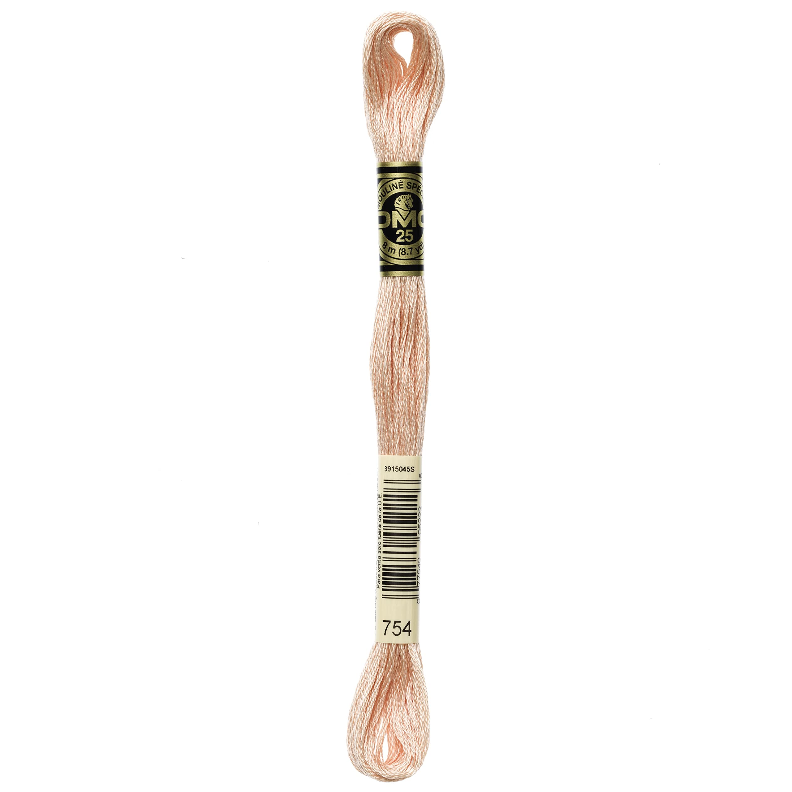 Dmc 754 Stranded Cotton Embroidery Thread