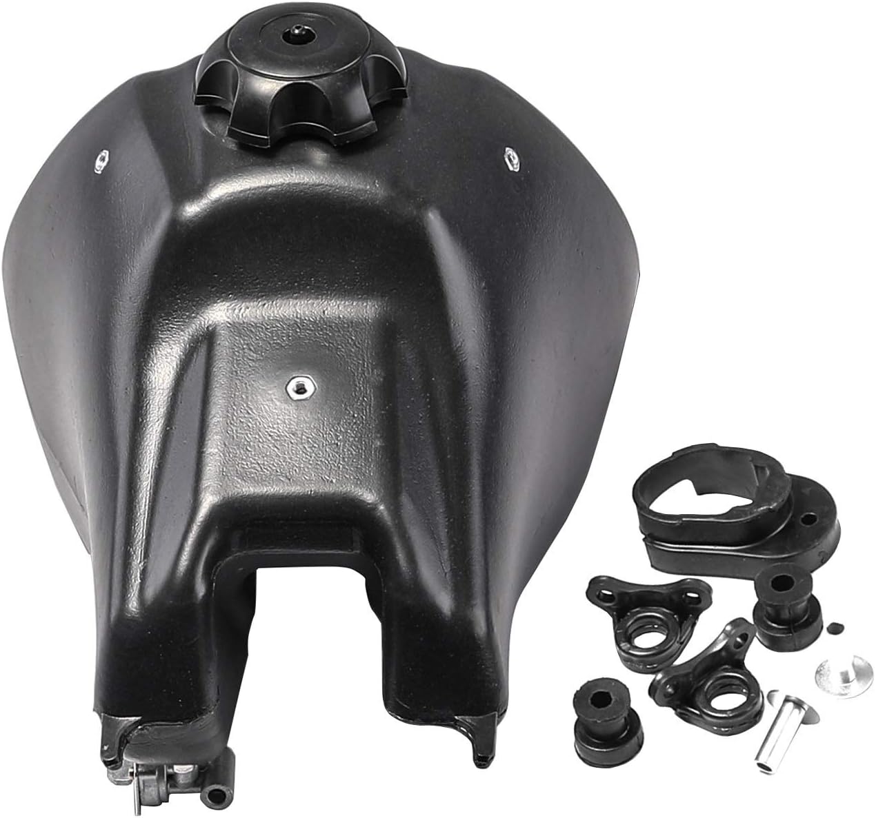 TDPRO Plastic Fairing Kit Body Fender Parts & Gas Tank for CRF70 CRF 70 Dirt Pit Bike (Black)