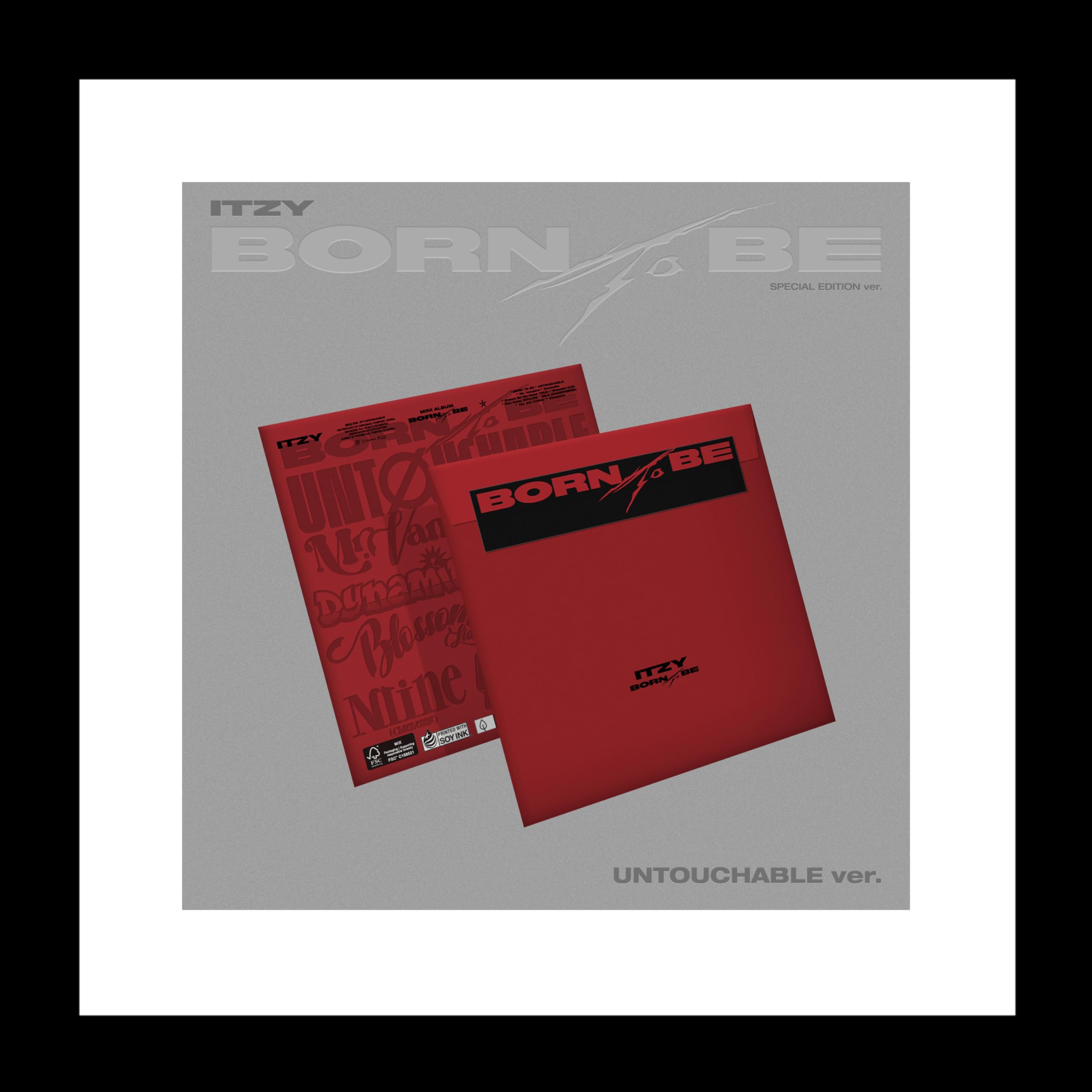 Amazon.co.jp: ITZY Born to BE 2nd Album Special Edition