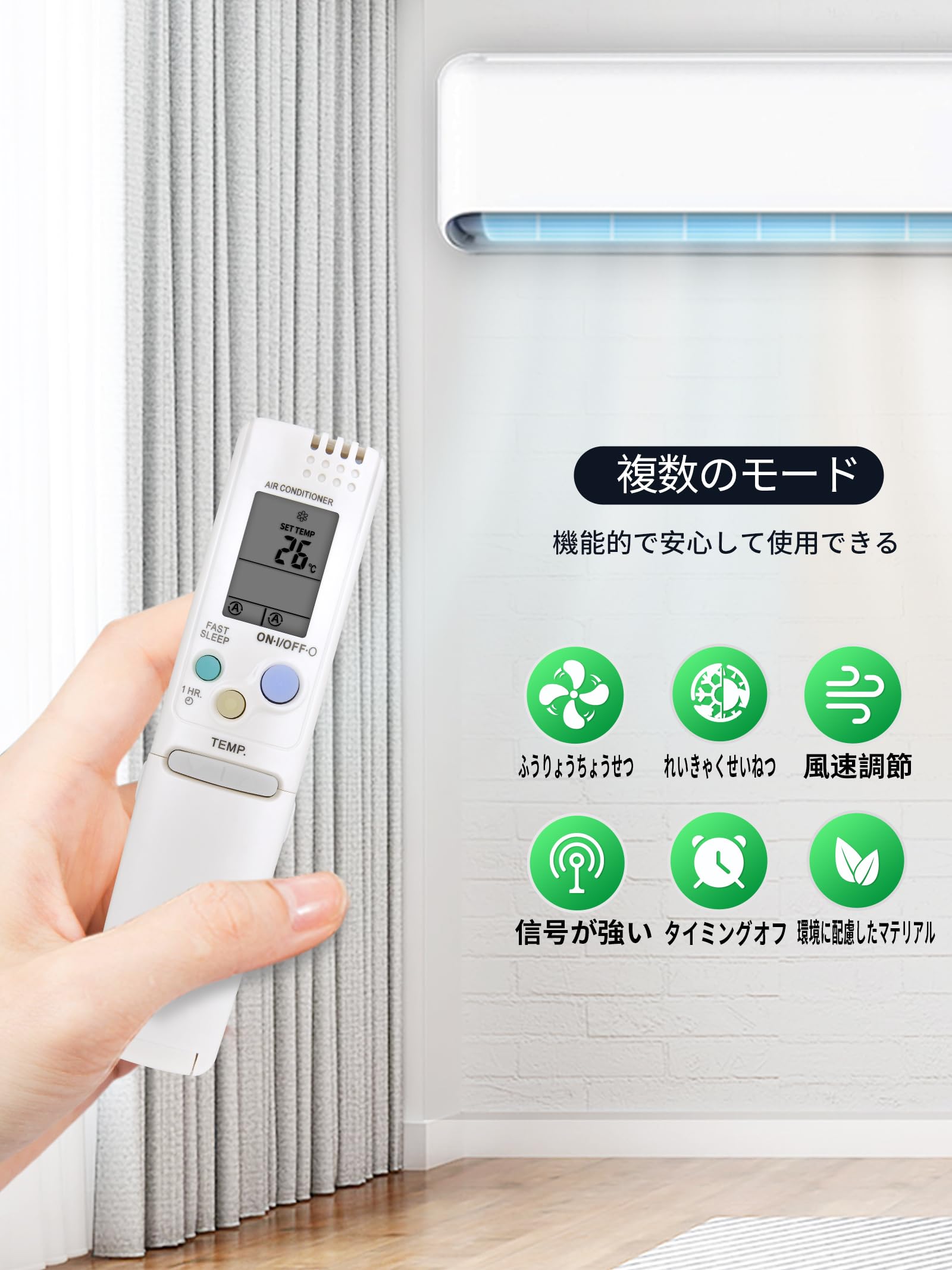 Amazon.co.jp: エアコンリモコンRCS-ZP1 for Sanyo サンヨー電機
