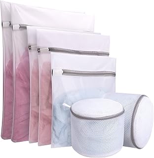 XCX Mesh Laundry Bags with Four Combinations, Laundry Bra Lingerie Mesh Wash Bags for Different Laundry Needs, Delicates L...