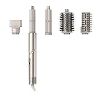Shark HD430C FlexStyle Air Styling & Drying System, Powerful Hair Blow Dryer & Multi-Styler with Auto-Wrap Curlers, Paddle Brush, Oval Brush, Concentrator Attachment, Stone