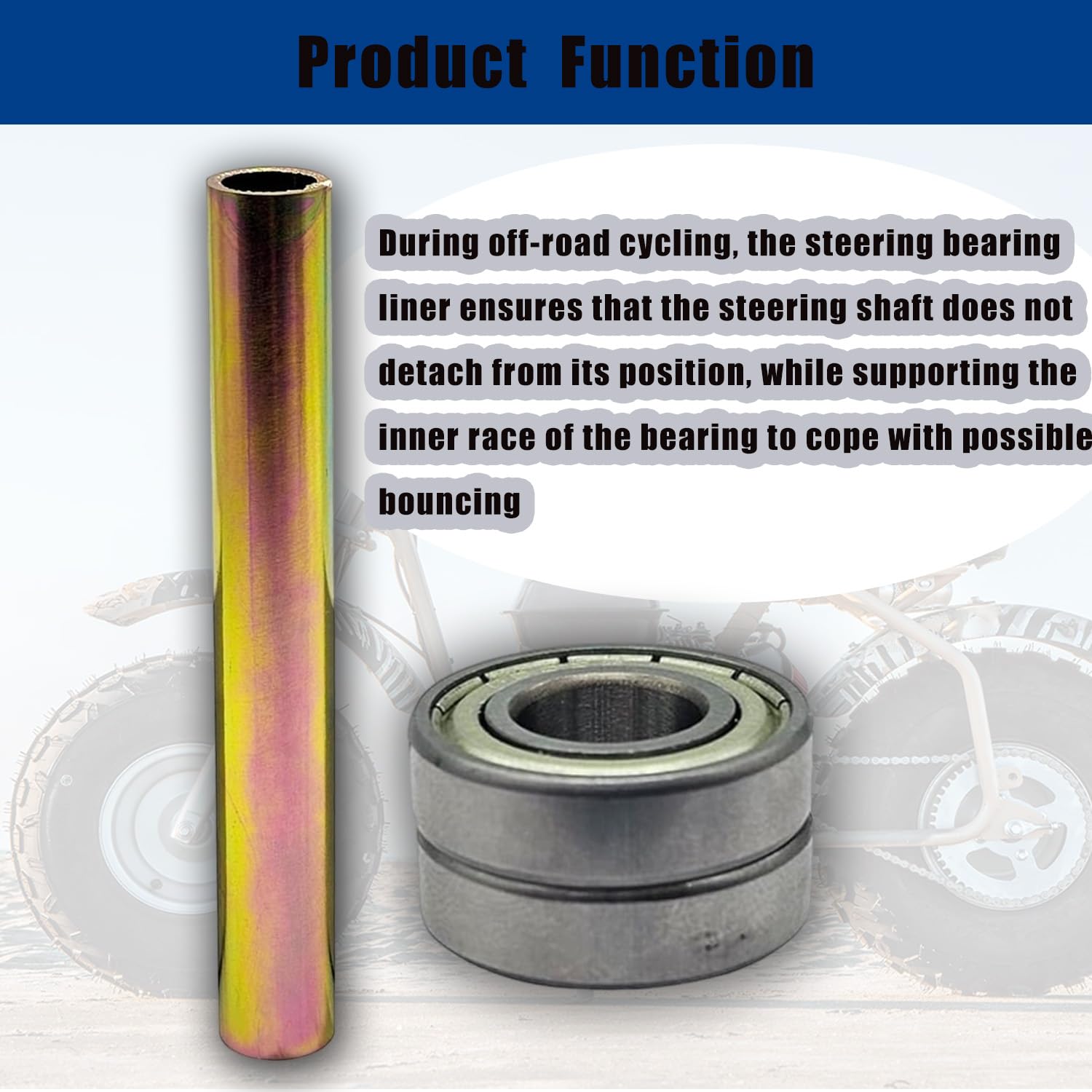 Snapklik.co : Steering Bearings Bushing For Colean CT200U BT200X - View #2