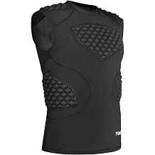 DGXINJUN Mens Baseball Chest Protector Shirt Rib Heart Sternum Guard Padded Shirt for Aldult Softball Football Rugby
