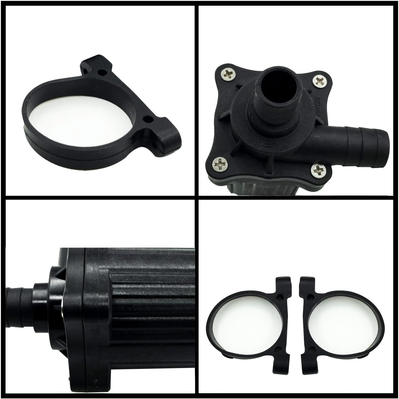 AUBIG DC40A-1245 DC 12V 1.2A 14.4W Brushless Magnetic Drive Centrifugal Submersible Oil Water Mini Pump 620L/H 4.5M/14.7ft