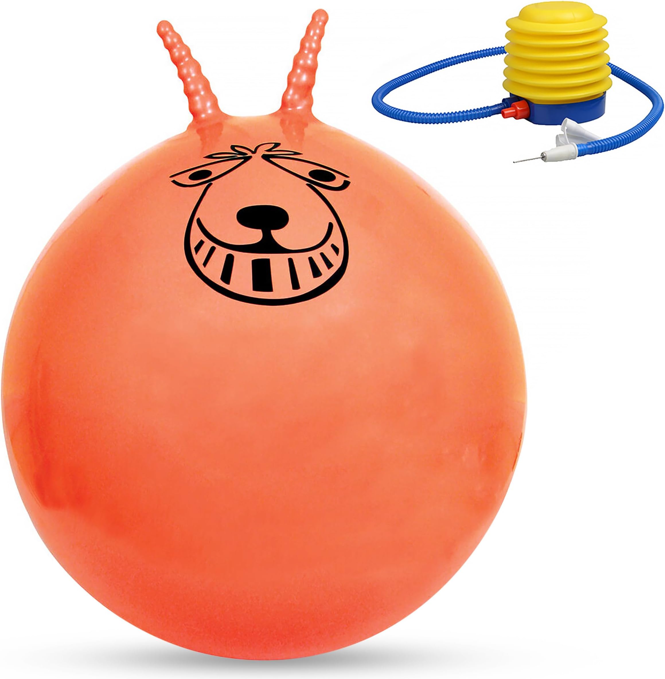 Denny International Large Retro Space Hopper Exercise Play Toy Ball Indoor Outdoor Adult Kids Party Game 60cm / 80cm