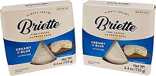 Briette Creamy and Blue 4.4 oz (Pack of 2)