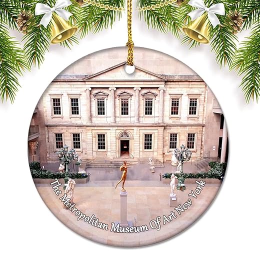 USA America Universal Studios Florida Orlando Christmas Ornaments for Tree Ceramic Pendant Double Sided Ornament Decor Xmas Gifts Porcelain Travel Souvenirs